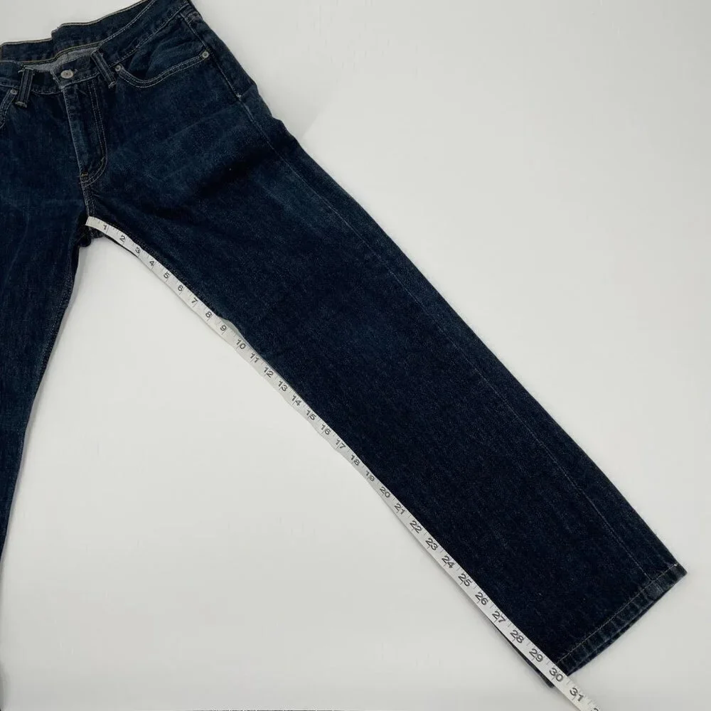 Levi's 514 Straight Leg Jeans Mens Size 30x32 100% Cotton Casual Denim Pockets